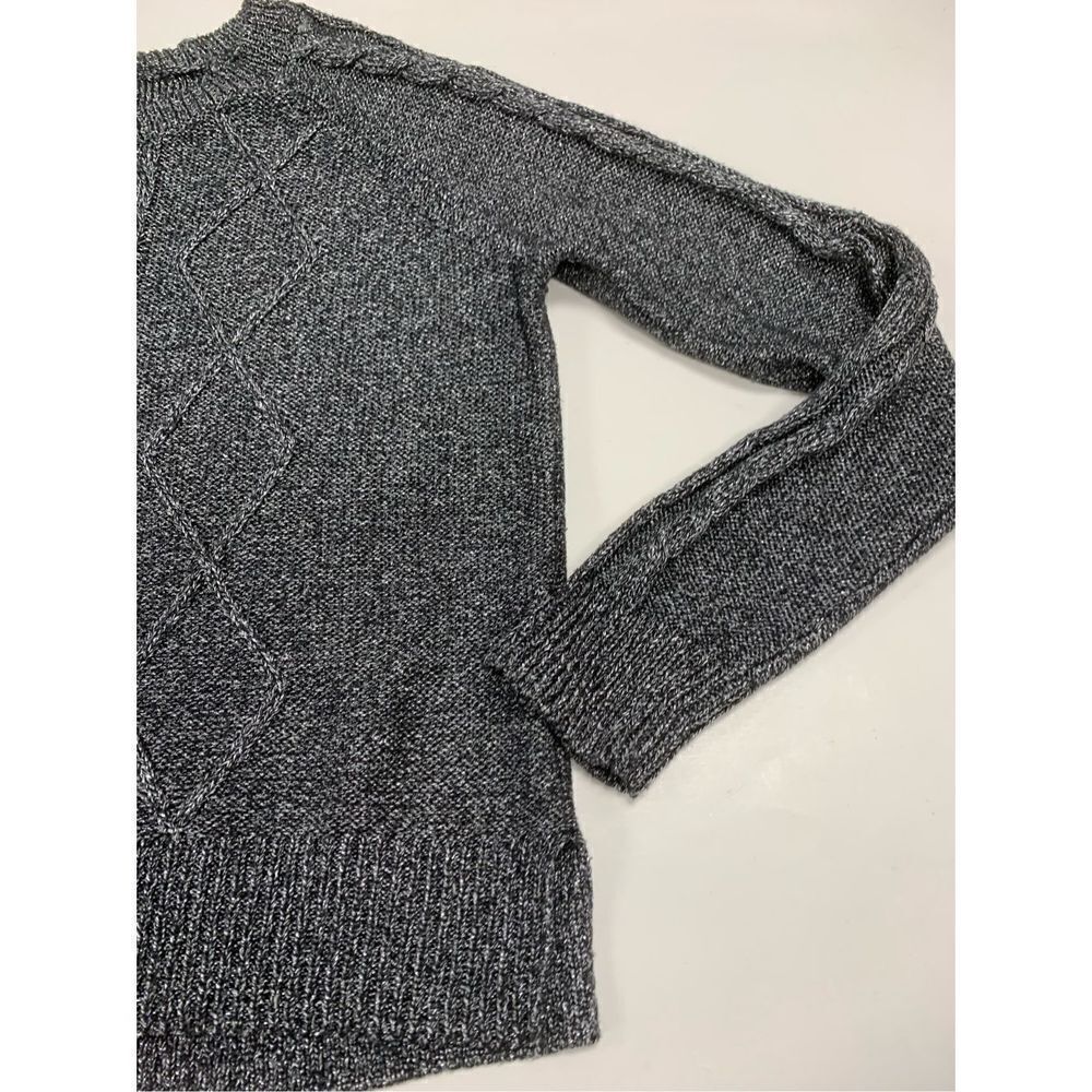 Metallic Silver Sweater - Picture 2 of 8